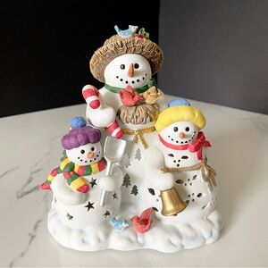 Snowbell Snowman Family Votive Holder by PartyLite